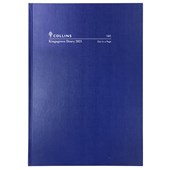 Diary Kingsgrove 141P59 A4 Day To A Page Blue