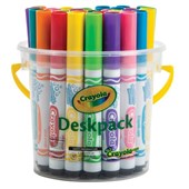 Markers Colouring Crayola 58 8232 UltraClean Washable Bright Broadline Deskpack Assorted Pk32